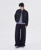 Glw Non-Faded Crop Denim Jacket Black