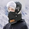 Winter Riding Hat Men's New Ski Hat Universal Windproof Ear Protection Face Mask Outdoor Thickened Lei Feng Hat Women