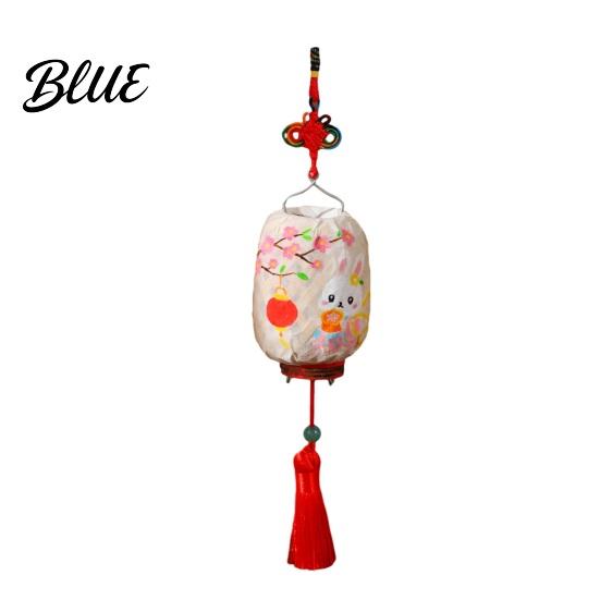 Mini Lantern Crafts Oil Paper Bamboo Weaving Kit  DIY Painting for Craft Set Mid-Autumn Festival  Handmade Handheld Assembly Toy Kids Adults