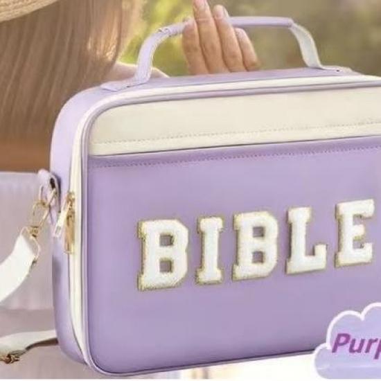 Portable book and manual protective cover storage bag, best-selling embroidered letter book storage bag 26 x 20 x 5.5cm
