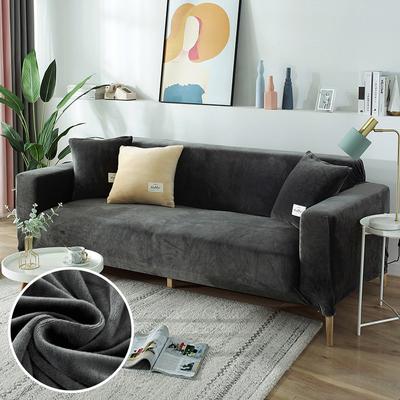 Velvet Fabric Sofa Cover Elastic Couch Cover Sofa Covers L Shape Sectional Sofa Slipcovers For Home