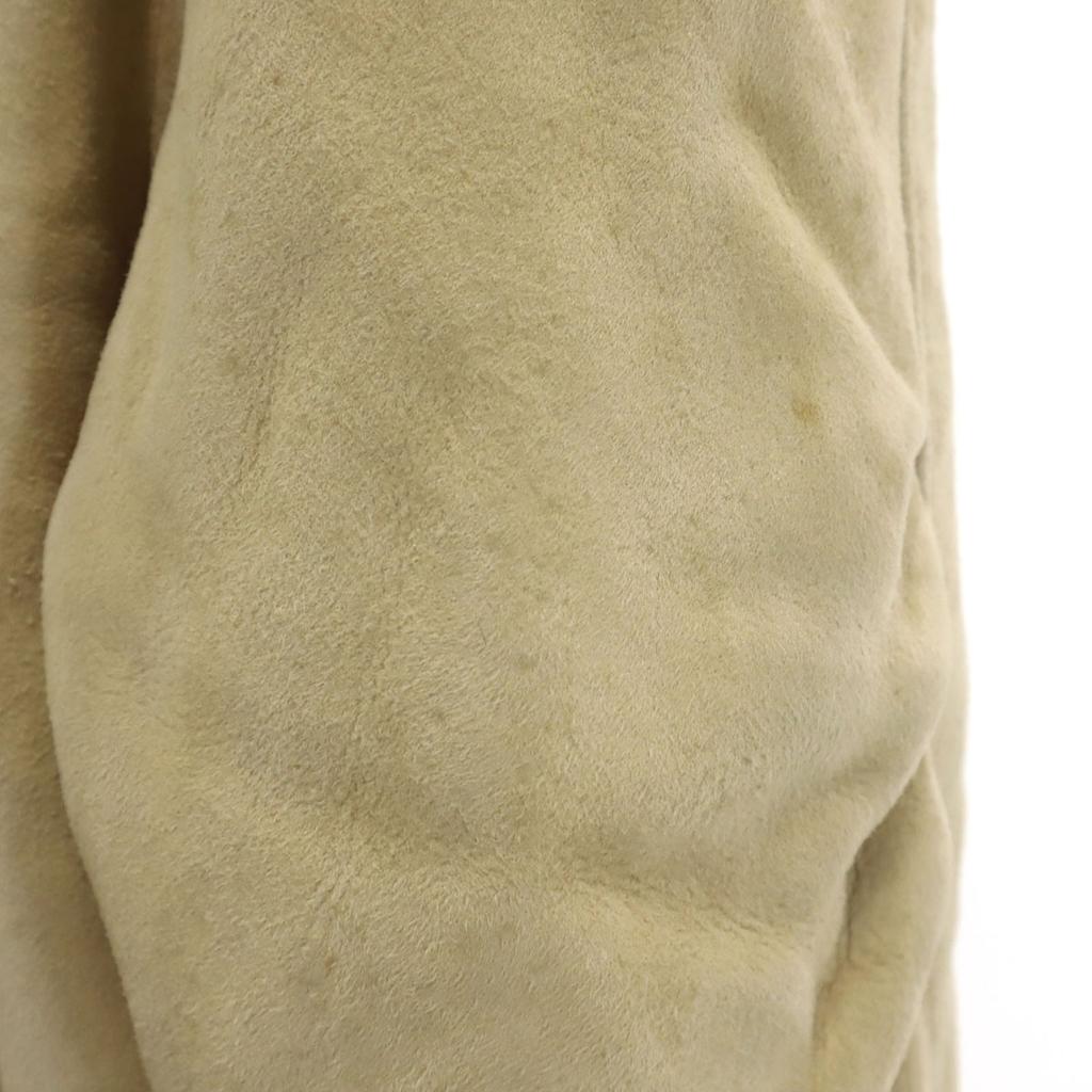DOWN UNDER INTERNATIONAL 80s 90s Old Mouton coat XL beige Men's Used