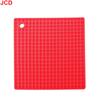 1pcs Food Grade Silicone Place Mat Square Waterproof and Oil-proof Silicone Pot Mat Coaster Kitchen Dining Table Anti-scalding