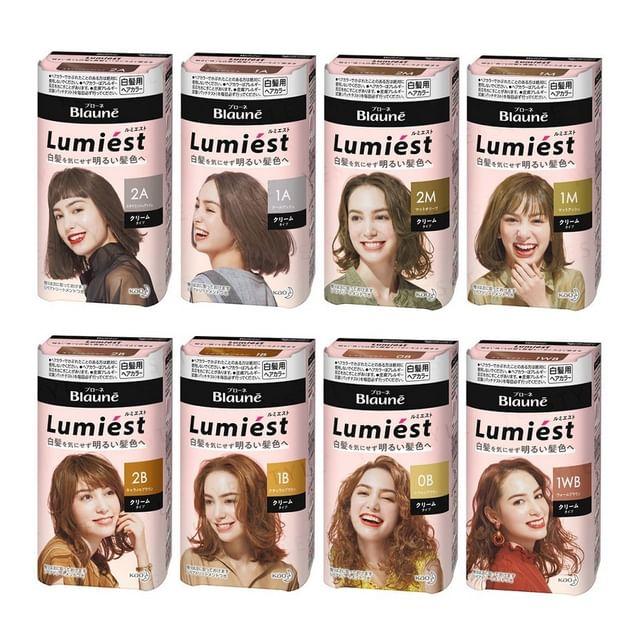 Kao - Blaune Lumiest Hair Color 1B Natural Brown