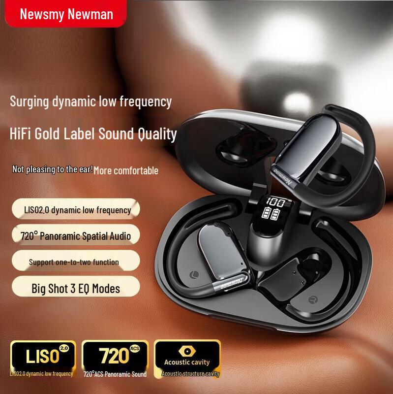 

Newman TWS-R7 Open-Ear Bone Conduction Sports Headphones