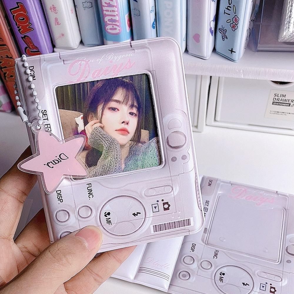 

Ретро Альбом для карток з ПВХ Альбом для колекціонування карток айдолів Високоякісний Альбом для колекціонування карток