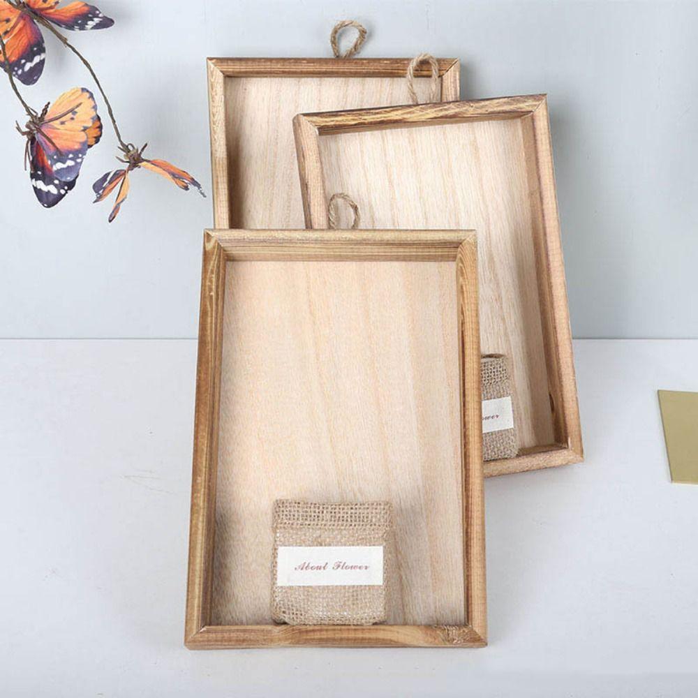 Simulated Flower Flower Photo Frame Creartive Art Plant Holder Wall Hanging Photo Frame  Wedding