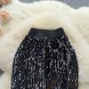 High Waist Skirt Women's Summer Vintage Hip Wrap Slim Elastic Fashion Skirt