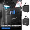 For Hyundai Car Styling Rear Seat Hanging Storage Bag Organizer Box Auto Interior Accessories Creta SantaFe Kona Genesis Equus XX42