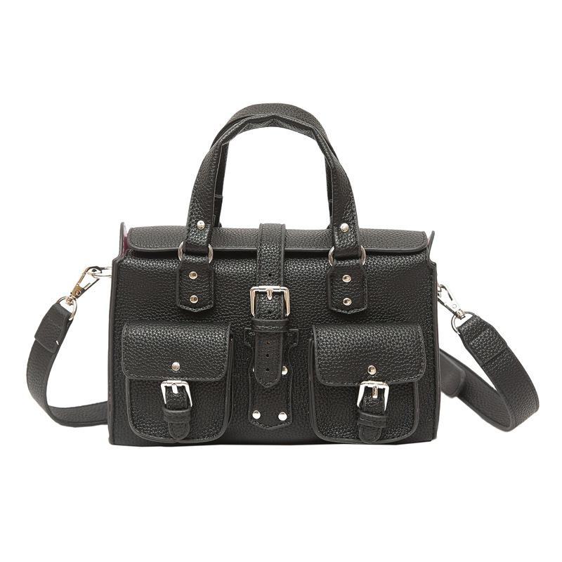 Ретро сумка-тоут с узором личи, на плечо, мессенджер 23*11*16cm