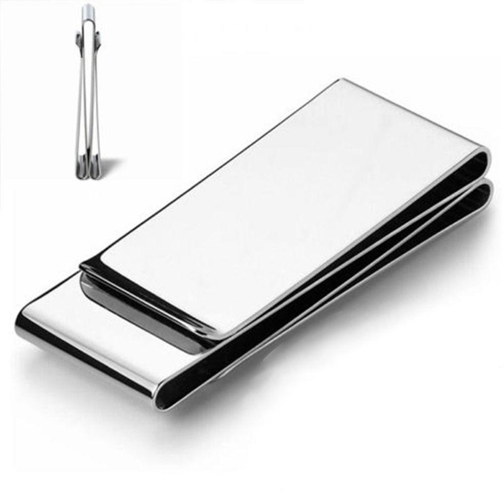 Fashion Wallet NEW Pocket Dollar Clip Man's Metal Card Holder Clips Credit Cards Money