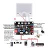 VU-Pegelmesser Audio-Meter Kopf Zeiger-Meter Kopf Hintergrundbeleuchtet für DIY für Audio