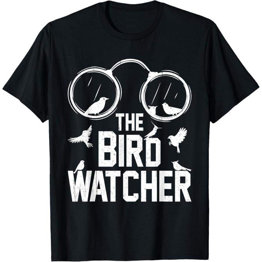 The Bird Watcher Funny Bird Nerd Birds Lover Ornithologist T-Shirt S