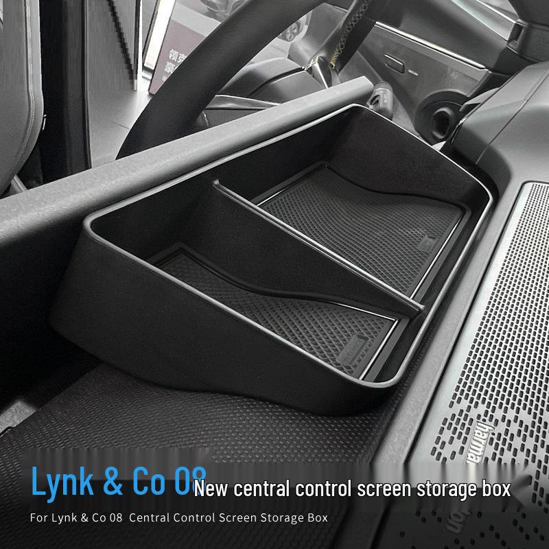 Lynk&Co 08 Control Screen Organizer: Car Storage Box for Models 23-25