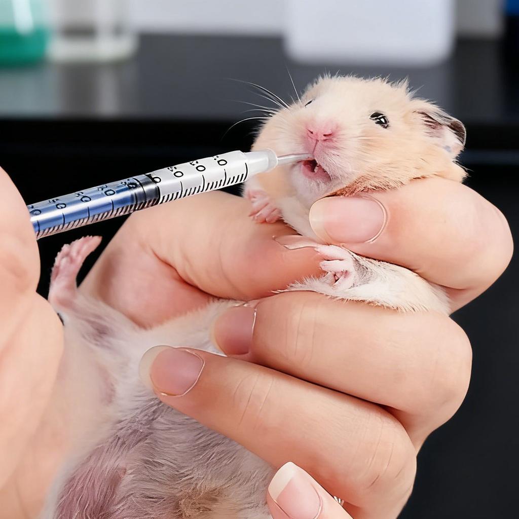 1pc-1 Milliliter Syringe, Independently Sealed, with Scale Function, Suitable for Pet Feeders