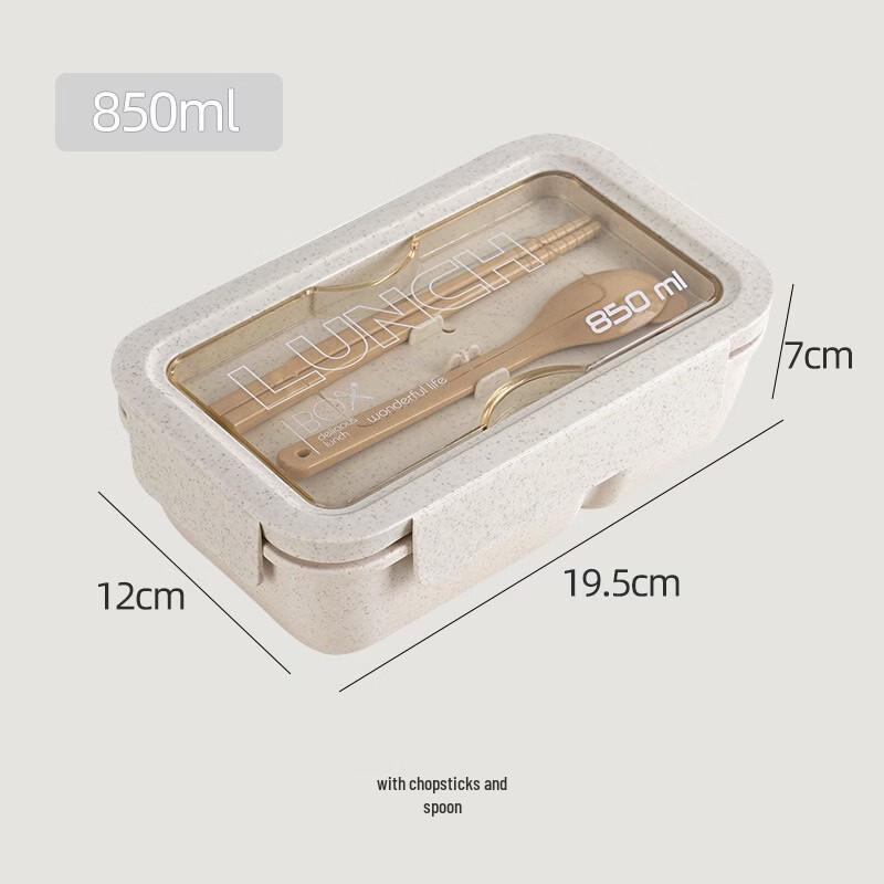 

OLOEY Portable Divided Lunch Box