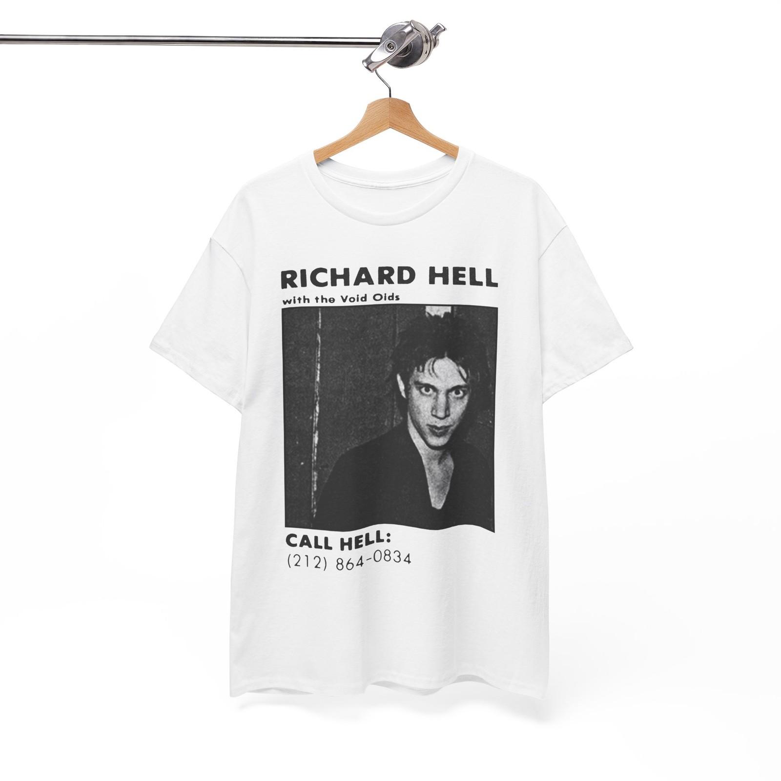 Футболка Richard Hell and the Voidoids, Музыкальный Рок Панк Унисекс S