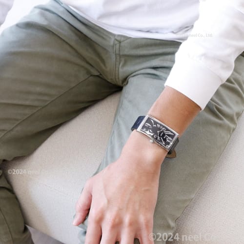 Tissot Heritage Banana Unisex Watch with Black Dial and Leather Strap, T1175091605200, Officially Imported.