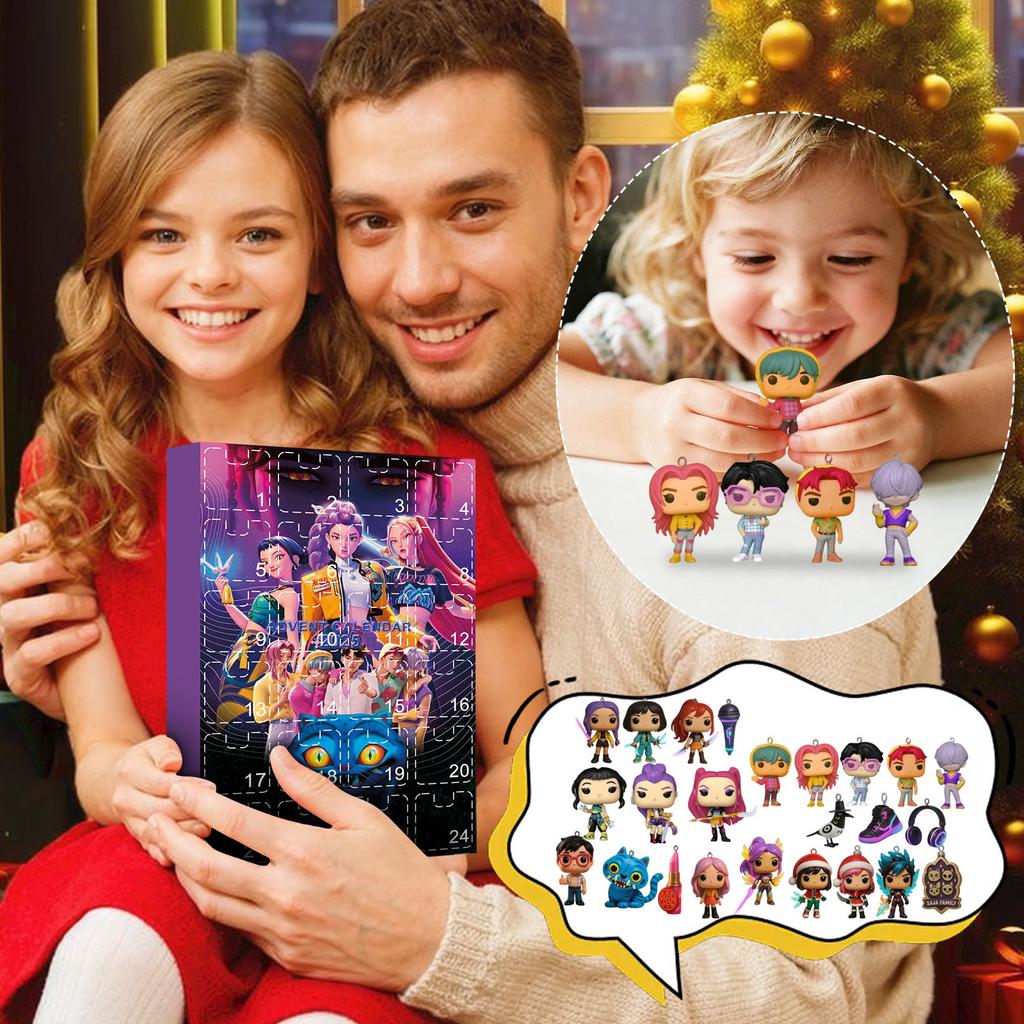 3D Doll Surprise Box, 24 Dolls Waiting For You To Unpack, Christmas Surprise Gift For Friends And Children