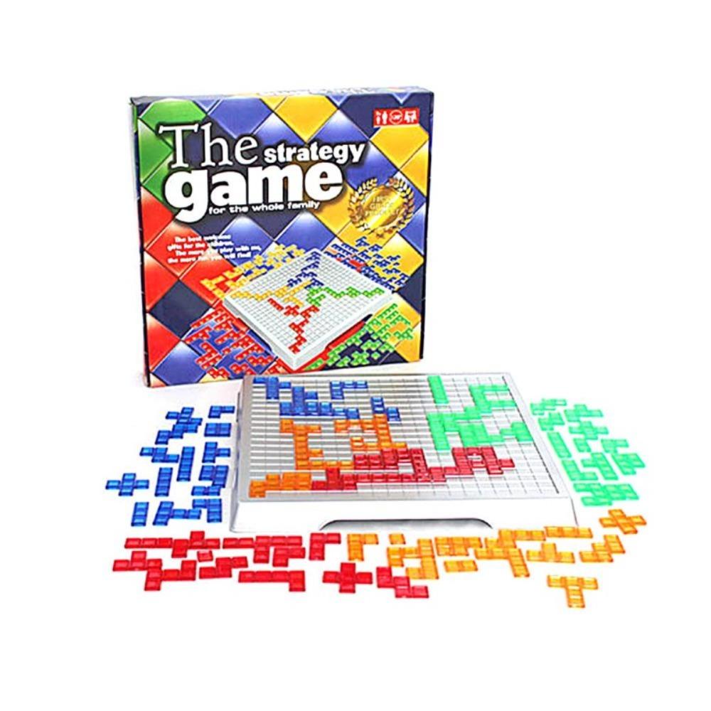 Squares Game Jigsaw Russia Puzzle Block 4-Person Blokus Board Game  Intelligence Game