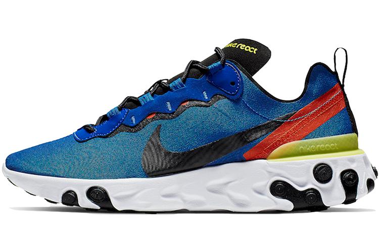 

Nike React Element 55 Game Royal Dynamic Yellow Habanero Red BQ6166-403 40