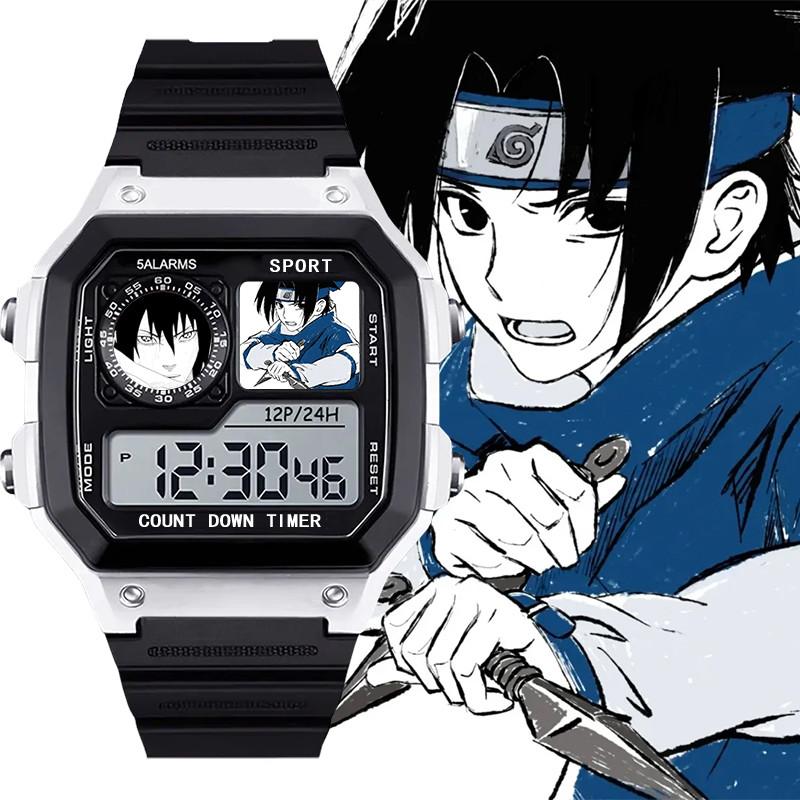 Náramkové hodinky Itachi Uchiha Vodotěsné Lehké s Naruto