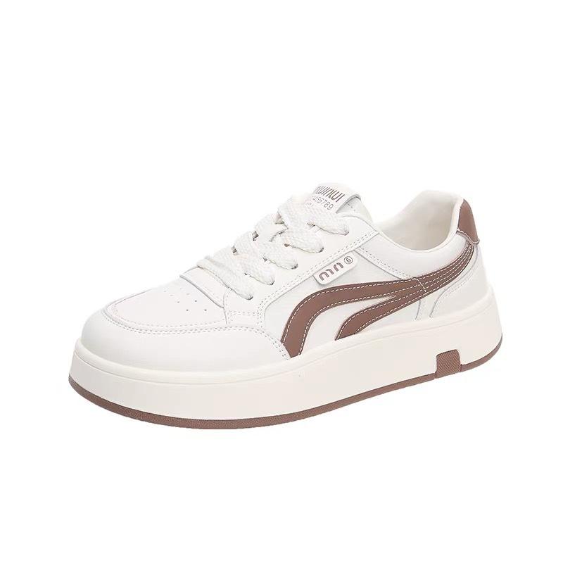 Thick-soled Women's New Autumn Versatile Shoes Increase Height and Show Feet Small Leisure Sports Students Soft-soled Versatile Board Shoes