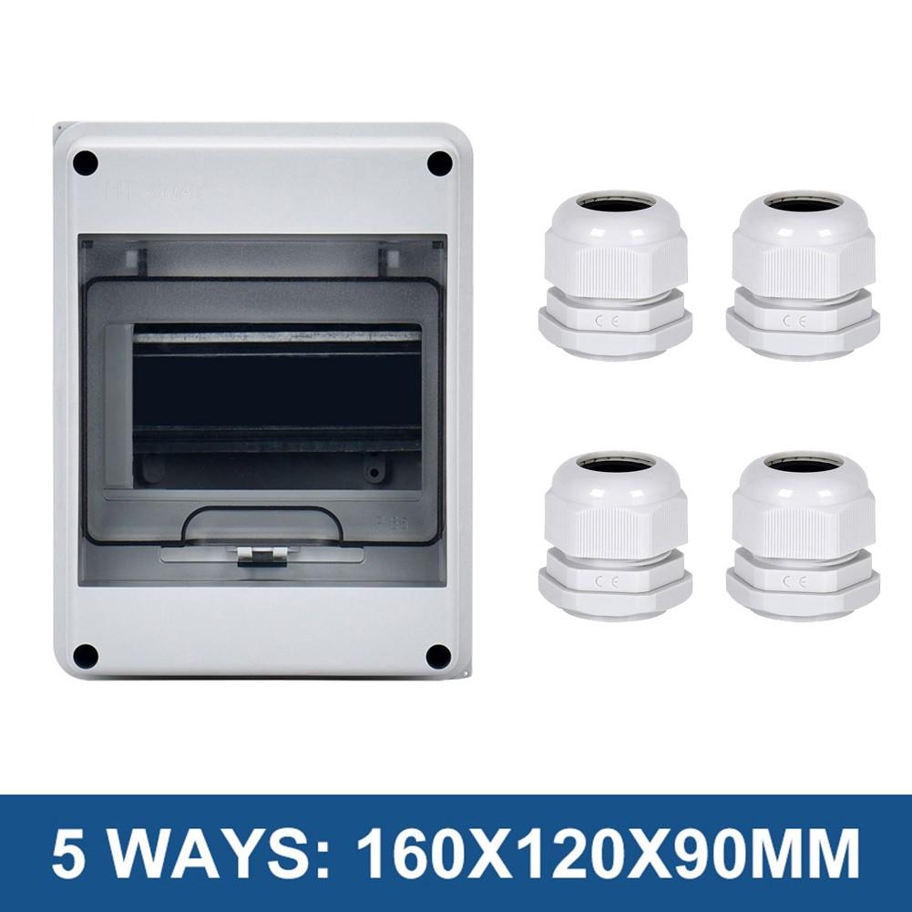 HT Series Outdoor Waterproof Distribution Box MCB Switch PC Junction Box IP65