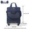 Men's Portable Foldable Travel Luggage with Wheels - Ideal for One-Day Trips