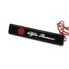 LED Light Badge for Alfa Romeo Logo 159 Giulia 147 155 Mito 156 GT Giulietta Stelvio Spider Car Front Grille Emblem Accessories zk8