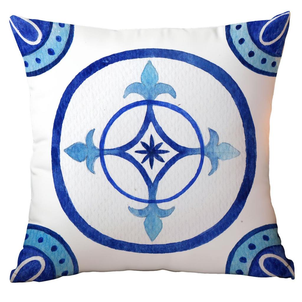 Geometric Summer Lemon Pillow Case Home Sofa Cushion Pillow Case