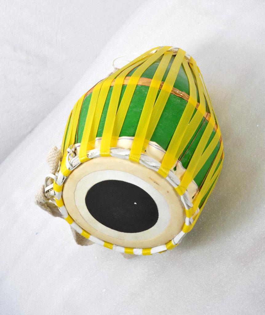 New Indian Musical Small Mridanga Khol Green Fiber Baby Mridangam