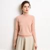 Women's High Neck Cashmere Sweater - Loose Fit, Pure Color, Thickened for Autumn/Winter