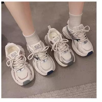 2025 Neue Dad Shoes für Kinder: Trendige Mädchen-Sport-Sneaker aus Netzgewebe & atmungsaktiv