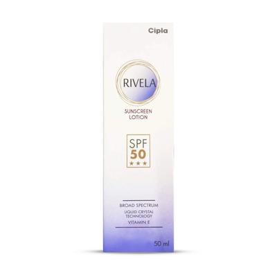 Cipla Rivela Sonnenschutzlotion LSF 50 für glatte Haut 50ml