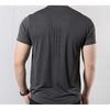 Adidas Running Short Sleeve T-Shirt Men Tops Iron-Grey Black EI6386