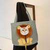 Cat Carrier Bag Travel Shaped Tote Breathable Kennel Comfortable for Walking