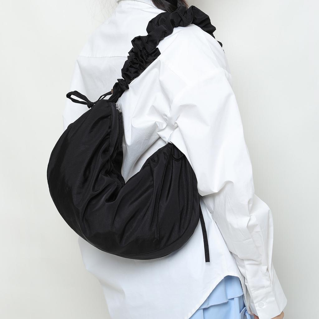 Pleated Cloud Bag, Crossbody Bag, Lazy Large-capacity Tote Bag, Dumpling Bag