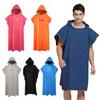 Sneldrogende Badjas Volwassene Surf Poncho Wisseltowel Microvezel Draagbare Strandhanddoek Zwemmen met Capuchon Absorberende Badjas