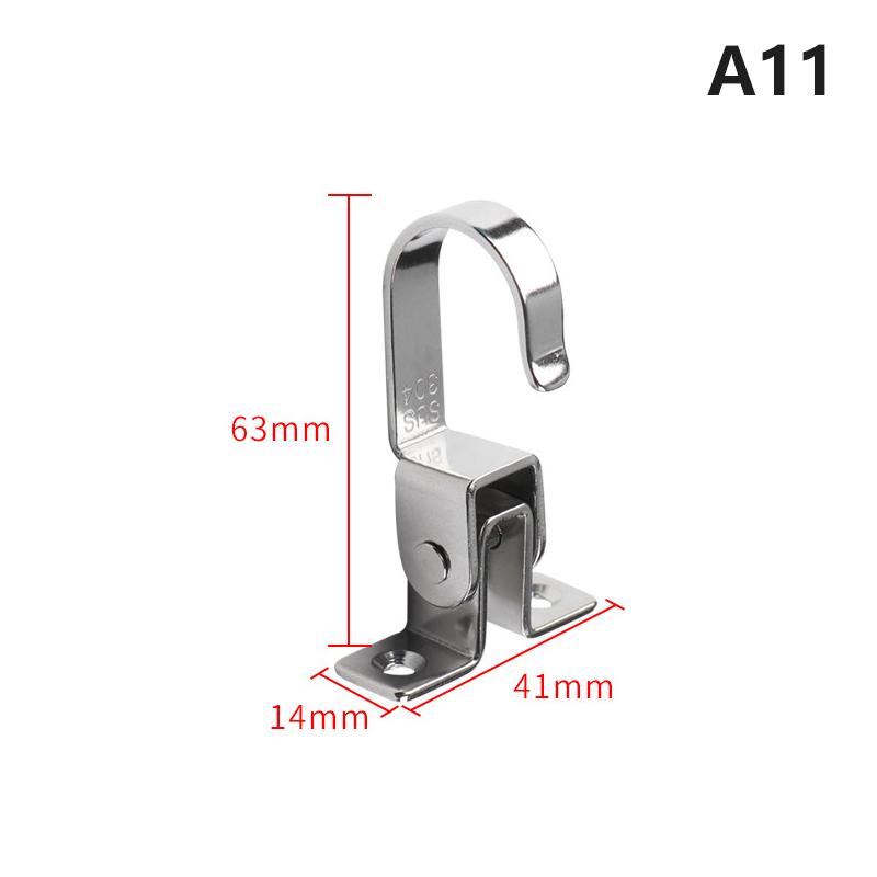 Haczyk Koronowy Ścienny Haczyk Sufitowy Okucia Stal Nierdzewna Płytka Oczkowa Prostokątna Płytka Oczkowa Metalowa Klamra Pierścieniowa Haczyk Klamra Pokładowa Klamra