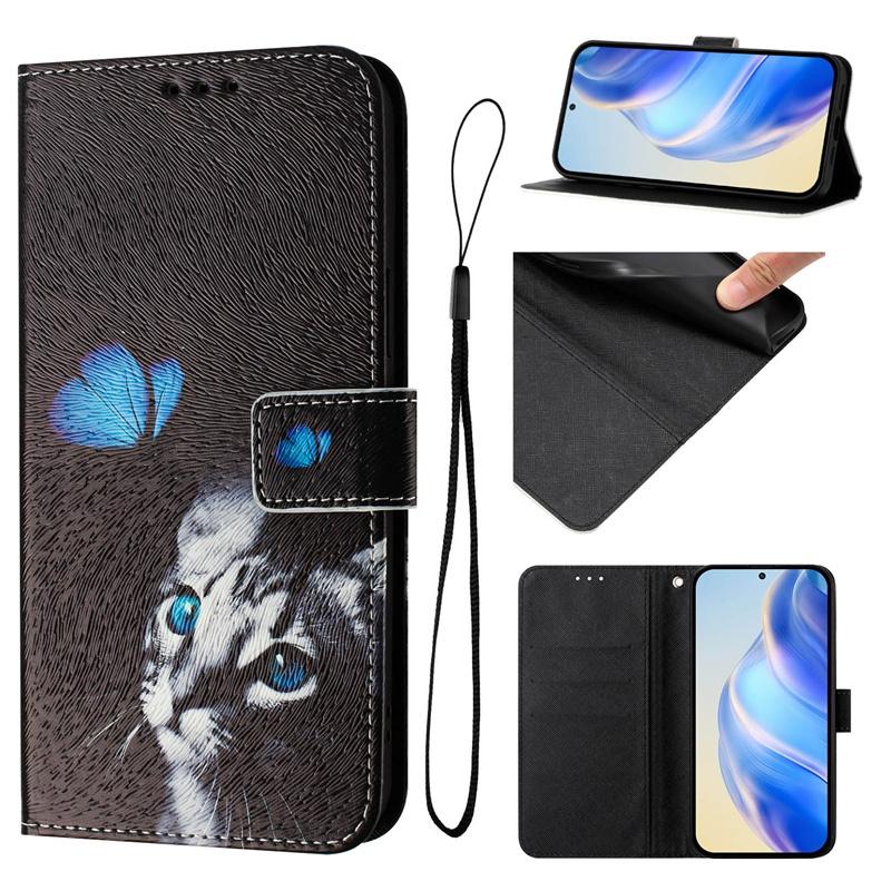 For Itel A49 Play A58 Lite A90 A95 City 100 Power 70 4G 5G Painted Case Leather Wallet Card Slots Flip Cover Cellphone Casing Shell