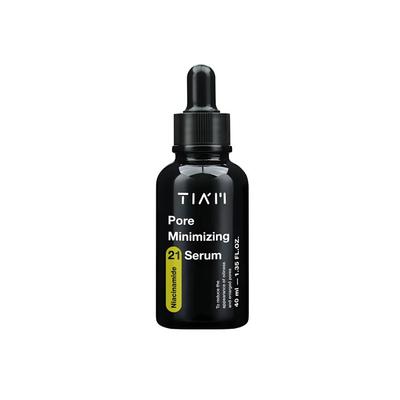 TIAM Porenminimierendes 21 Serum 40ml mit Niacinamid 20% und Zink PCA 1% für fortschrittliche Porenverfeinerung und Talgkontrolle