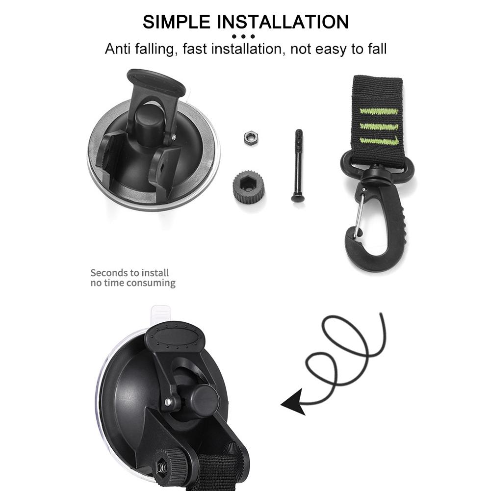 4pcs Outdoor Suction Cup Anchor Securing Hook Tie Down Camping Tarp As Car Side Awning Pool Tarps Tents Securing Hook Universal