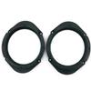 2Pcs Black  Speaker Installation Spacers Brackets Converter Adapter Fit For Mazda 3 5 6 8