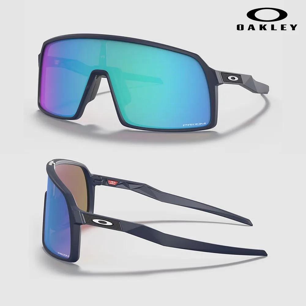 Sutro 9406 A 04 Oakley Cycling Goggles Sunglasses 04 Matte Navy/Prism Sapphire