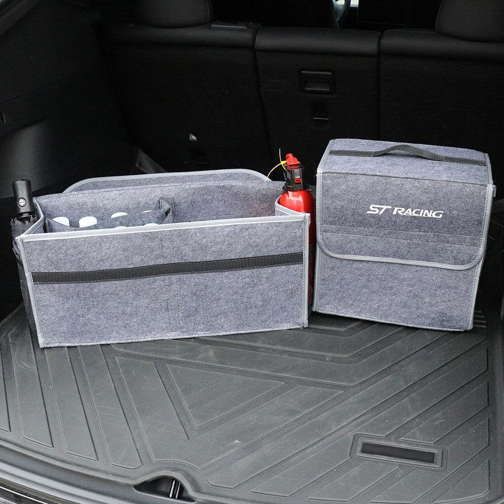 For Ford STRACING Focus 2 Fiesta Ranger ST Mondeo Mustang Car Storage Box Trunk Stowing Tidying Organizer wheel hub center Cover