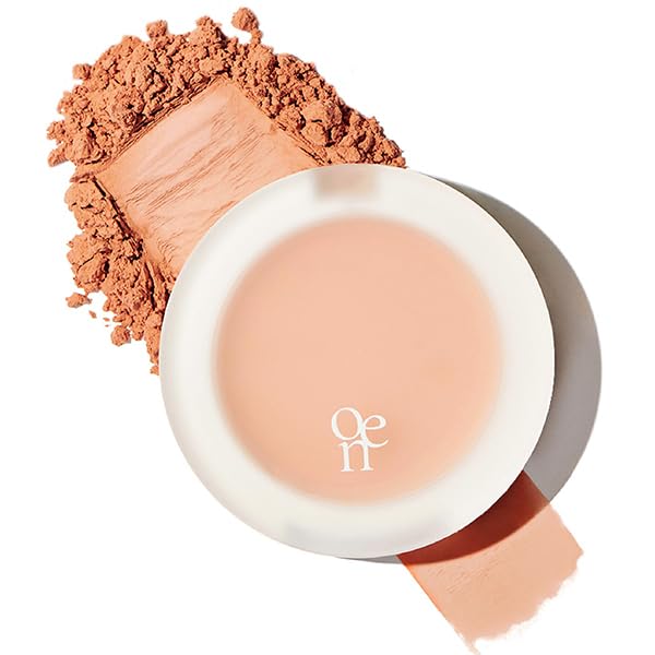 oenir Powder Cheek Muted Blusher 5g Korean Cosmetics Natural Makeup Transparency Healthy Glow Soft Color Blush Micro-particle (02 Salty)