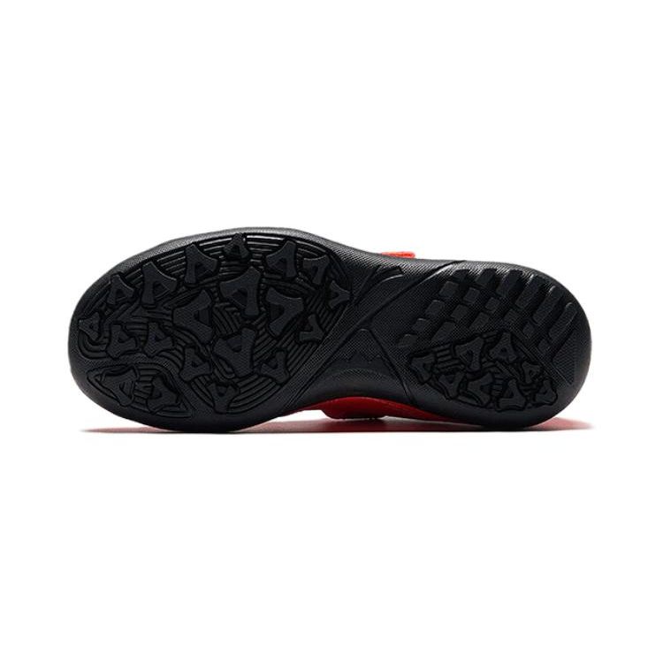 Anta Kids Non-Slip Shock Absorbing Lightweight Low-Top Soccer Shoes Kids sneaker Red Black A312429928-7