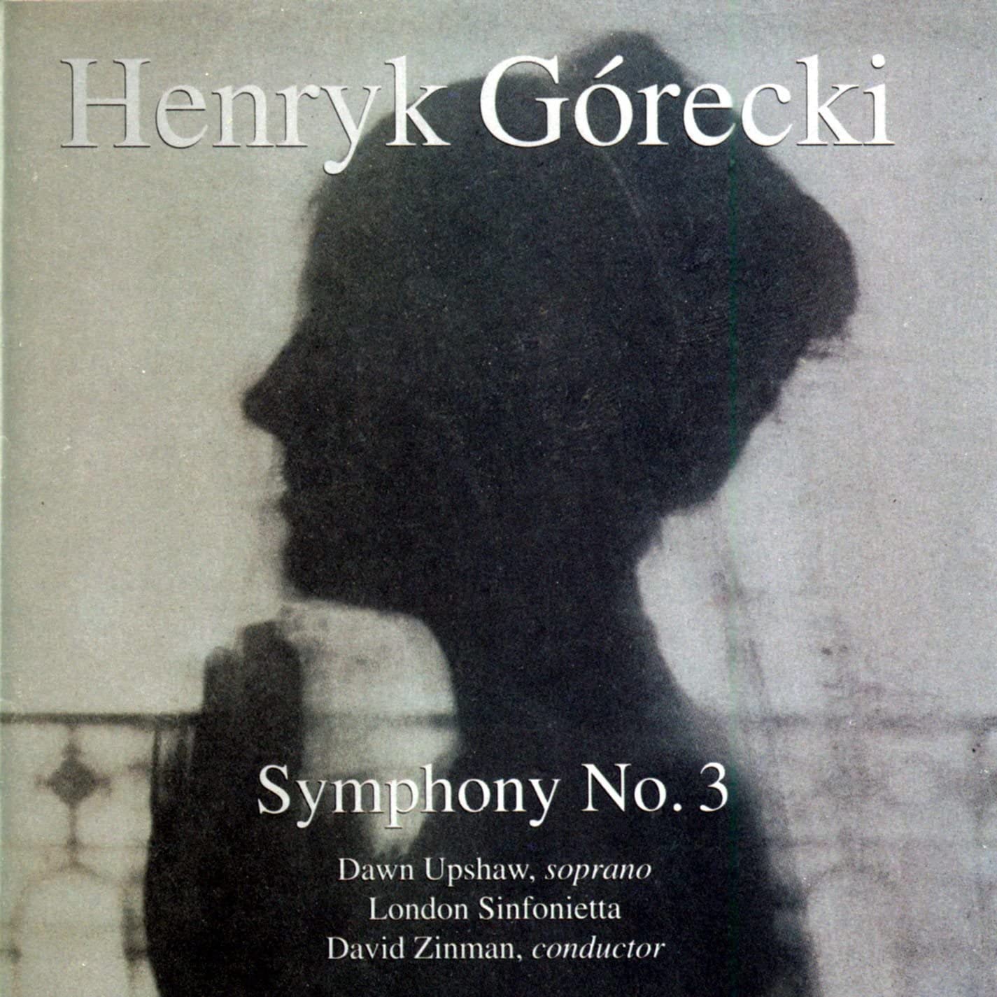 

CD HENRYK GRECKI Symphony 3 Sorrowful Songs 7559792822 Elektra Nonesuc 1992 Europe Classical Used
