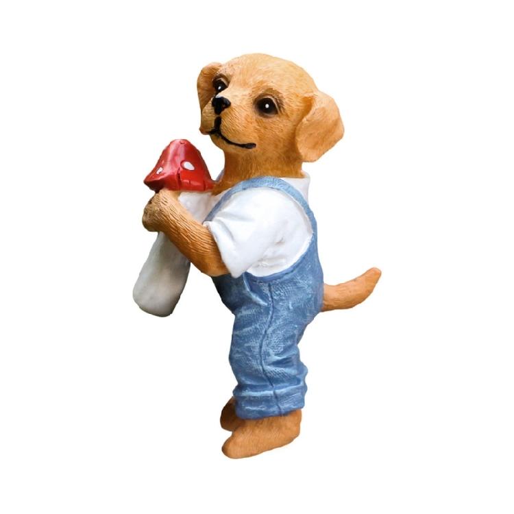

Eye Catching Resin Dog And Mushroom Ornament Whimsical Garden Statue Adds Charm To Outdoor And Indoor Environment 1